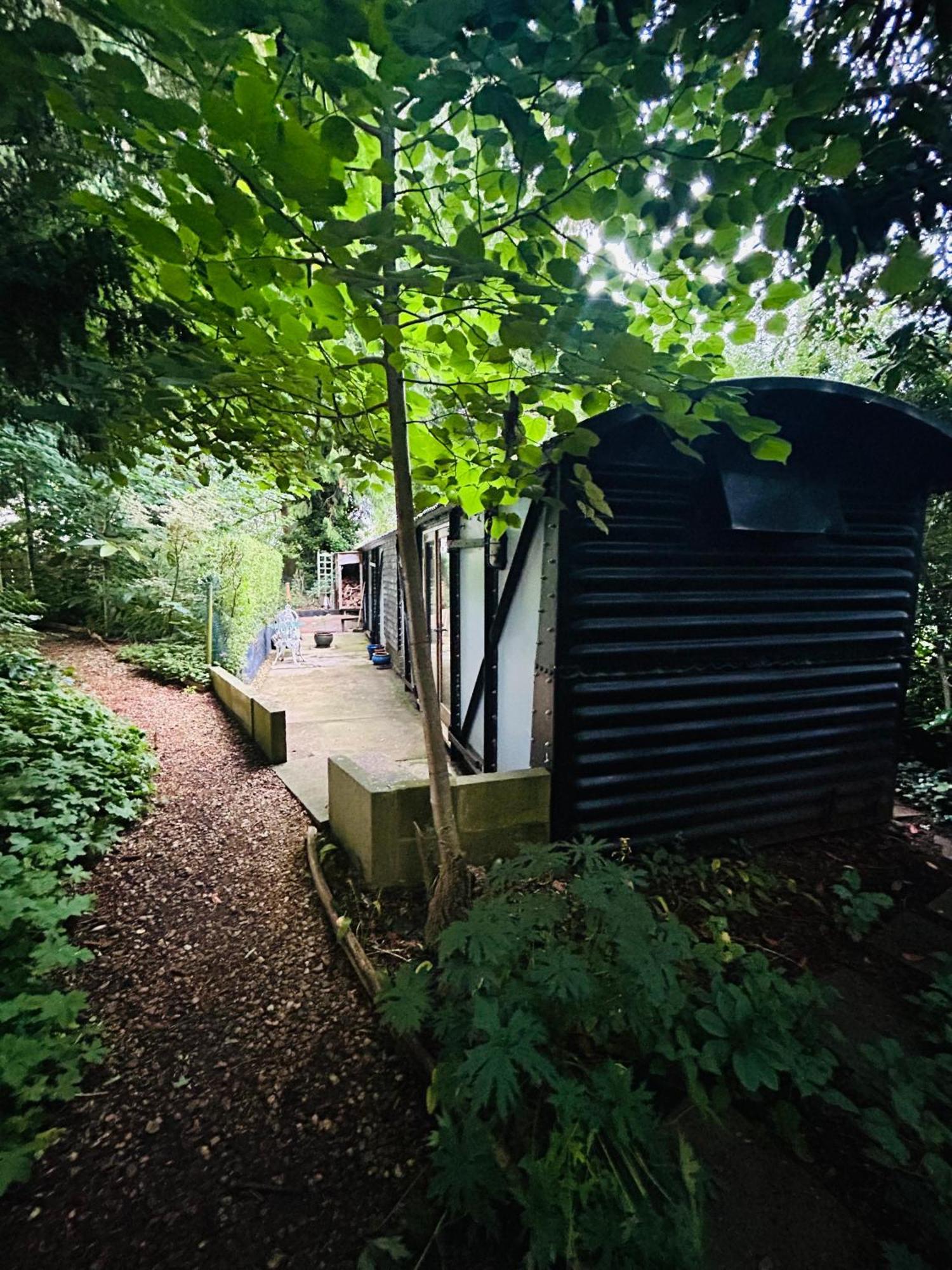The Railway Carriage - Blue Villa Glasbury Dış mekan fotoğraf