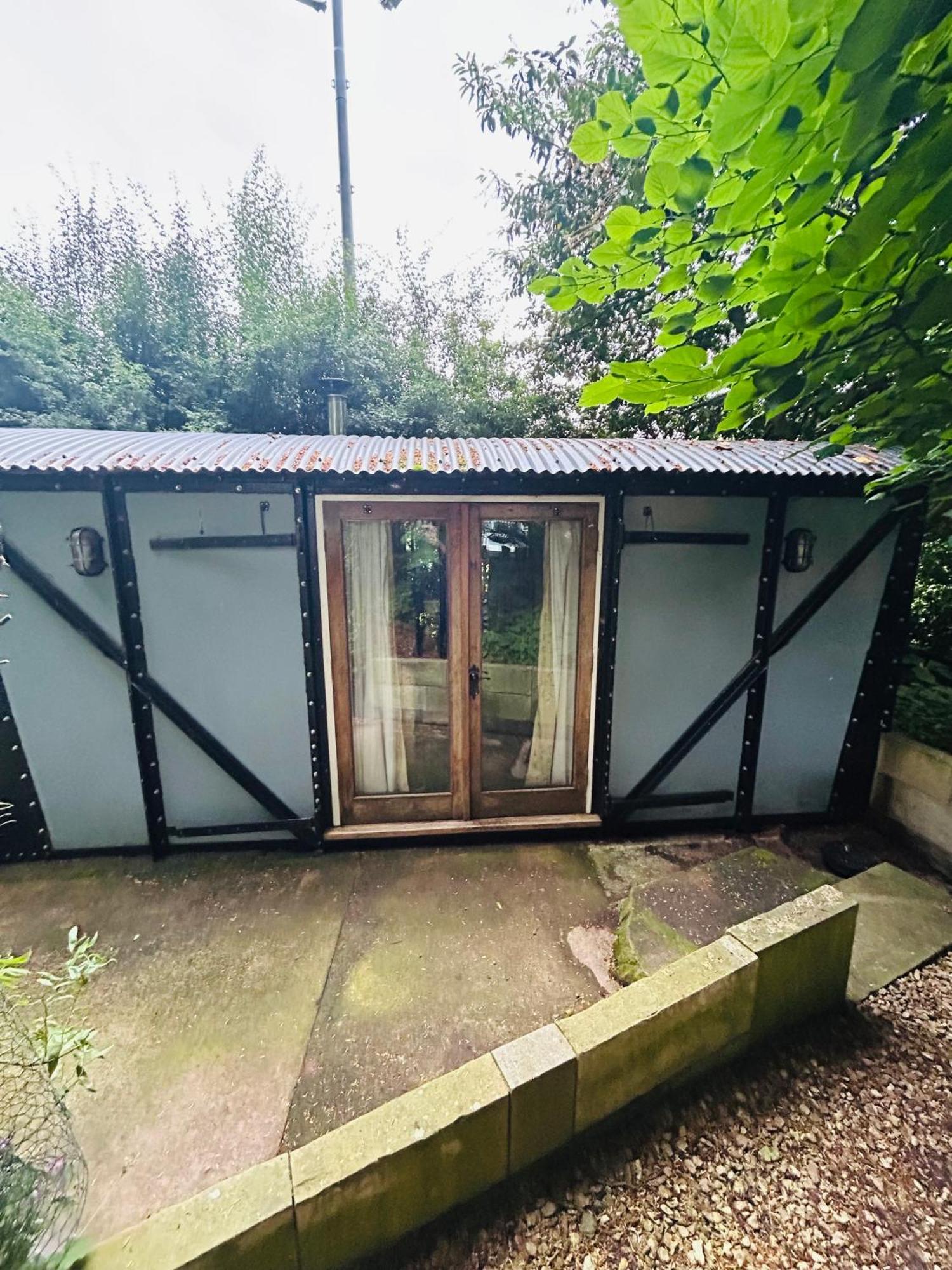 The Railway Carriage - Blue Villa Glasbury Dış mekan fotoğraf