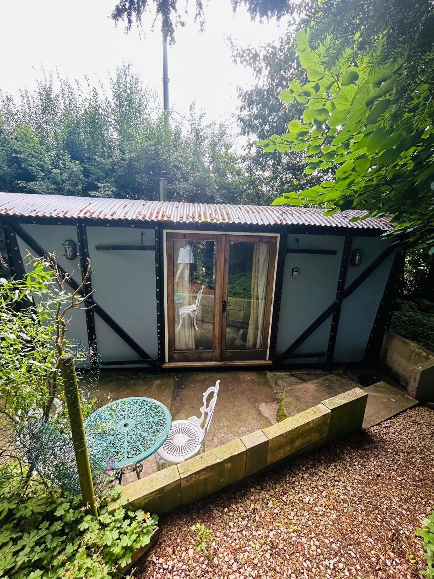 The Railway Carriage - Blue Villa Glasbury Dış mekan fotoğraf